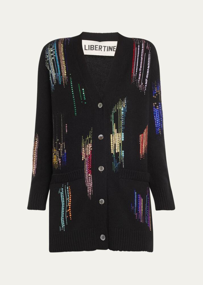 Libertine FWB Oversized Cardigan with Crystal Detail Cover