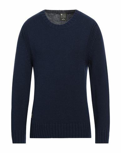 Blauer Man Sweater Midnight blue Wool, Polyamide, Polyester Cover