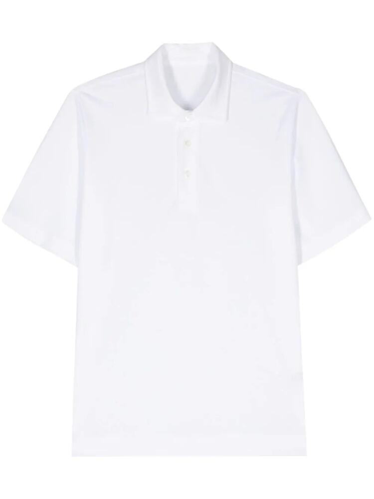 Circolo 1901 piqué-weave polo shirt - White Cover