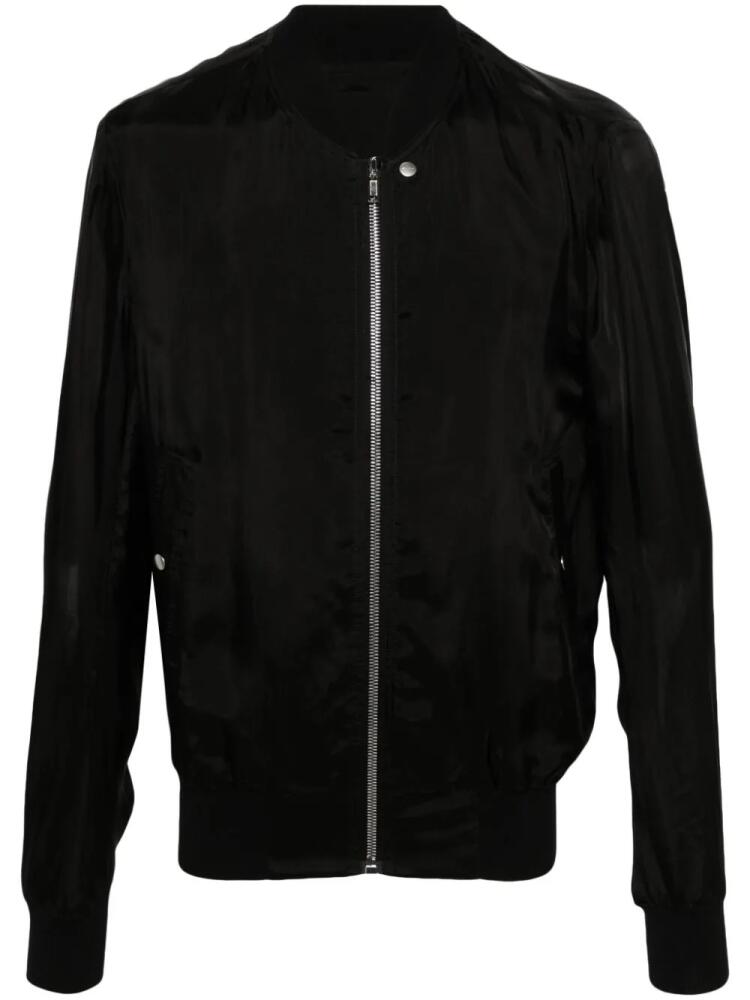 Rick Owens Classic Flight bomber jacket - Black Cover