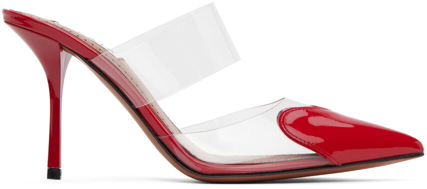 ALAÏA Red 'Le Cœur' Heels Cover