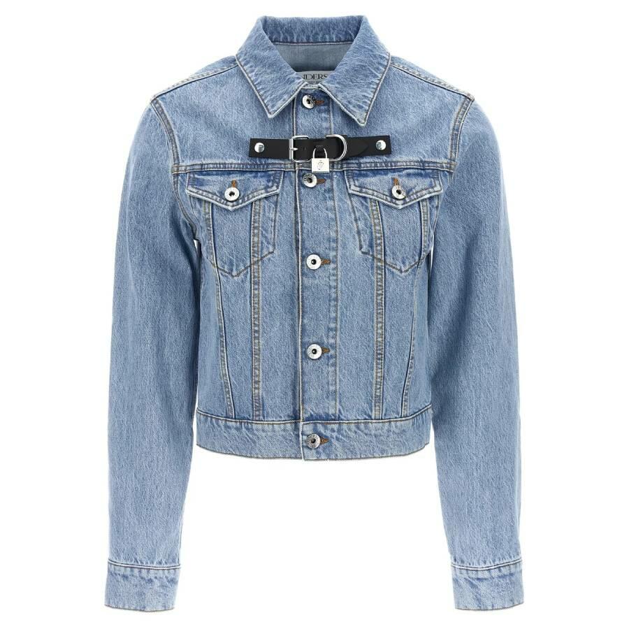 JW Anderson Padlock Strap Trucker Denim Jacket Cover