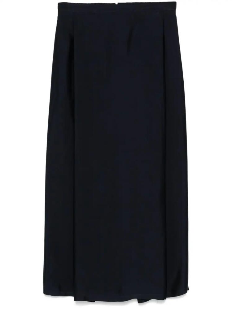 Fabiana Filippi pleat-detail midi skirt - Blue Cover