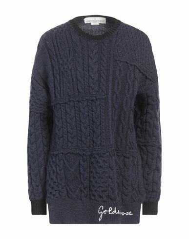 Golden Goose Woman Sweater Midnight blue Wool Cover