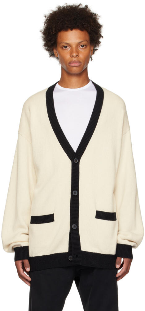 Nili Lotan Off-White Gaige Cardigan Cover