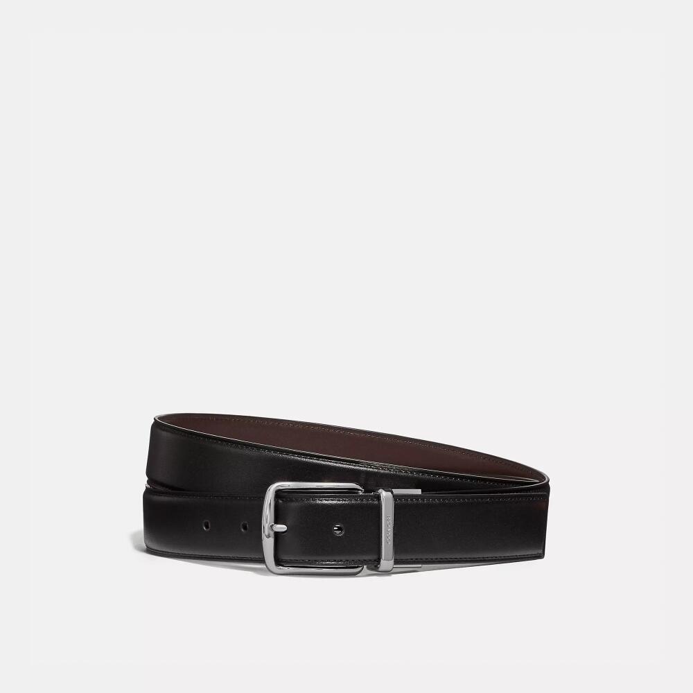 Coach Harness Buckle Cut To Size Reversible Belt, 32mm Cover