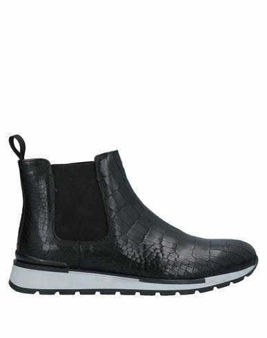 Angelo Pallotta Man Ankle boots Black Soft Leather Cover