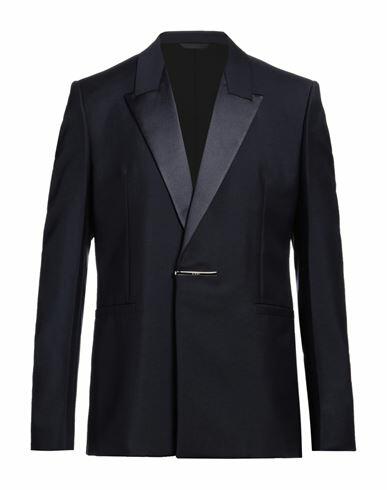 Givenchy Man Blazer Midnight blue Wool, Mohair wool, Silk, Polyester Cover