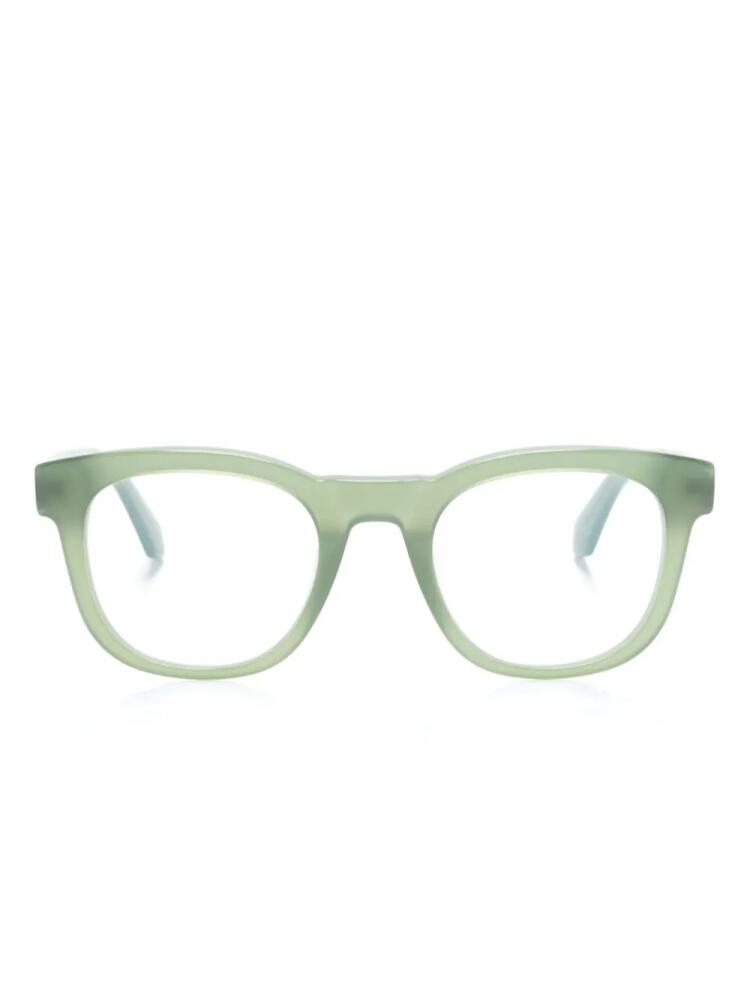 Off-White Eyewear square-frame glasses - Green Cover