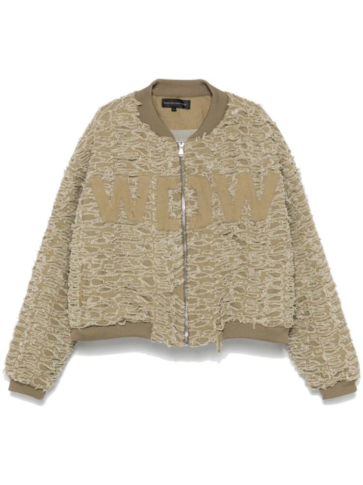 Who Decides War Husk bomber jacket - Neutrals Cover