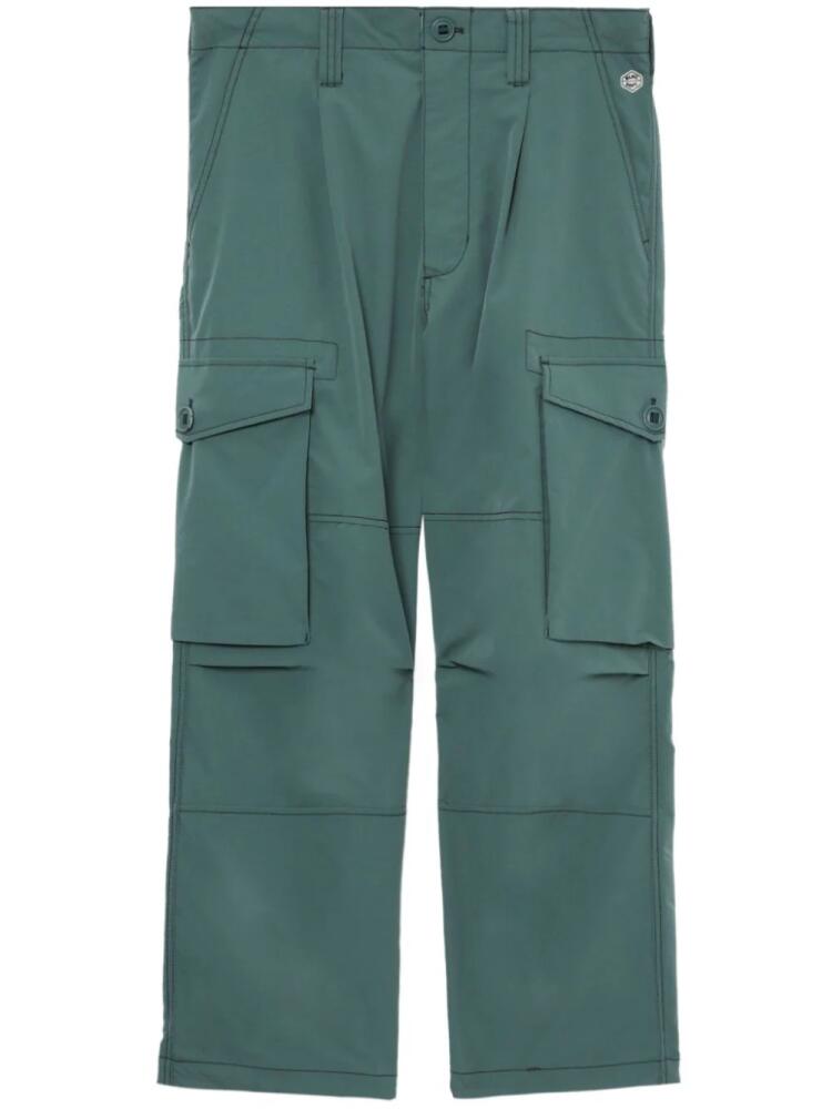 CHOCOOLATE straight-leg cargo trousers - Green Cover