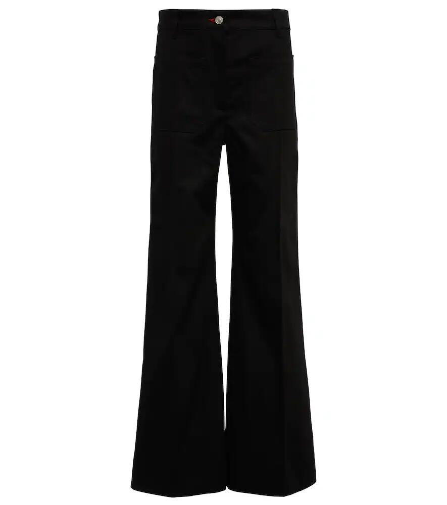 Victoria Beckham High-rise wide-leg jeans Cover