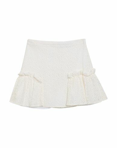 Amen Woman Mini skirt White Cotton, Polyamide Cover