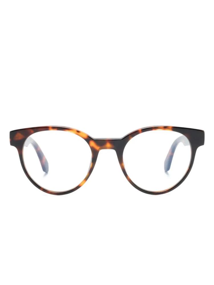 Off-White Eyewear round-frame glasses - Brown Cover