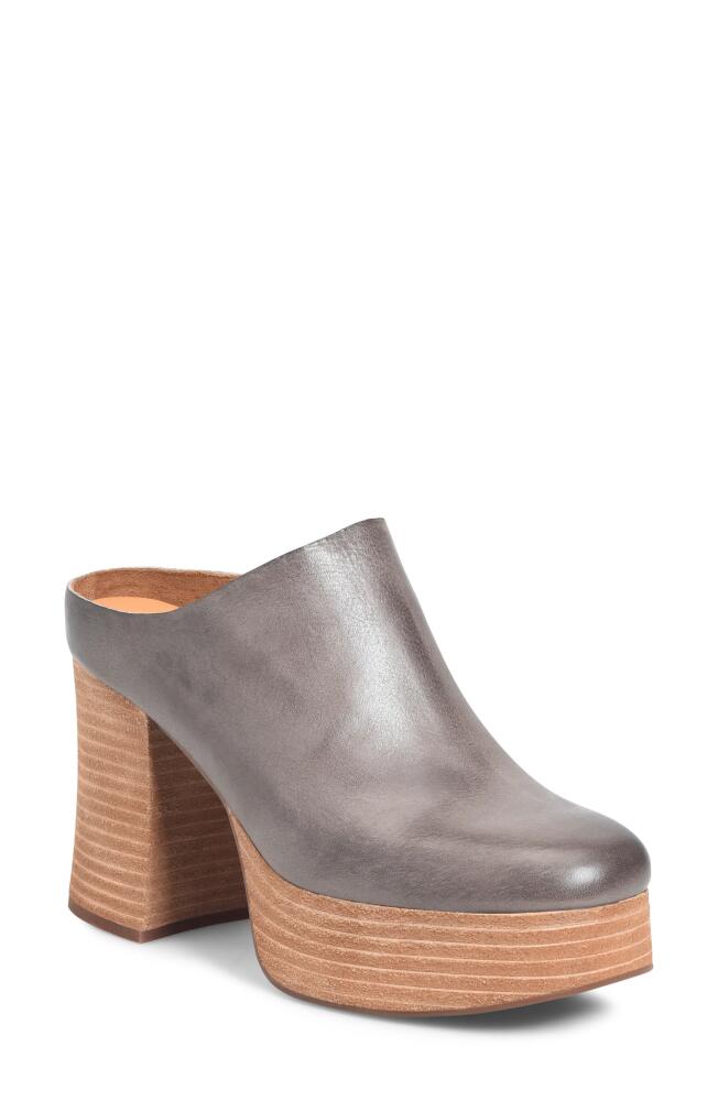 Kork-Ease Veronica Platform Mule in Grey F/G Cover