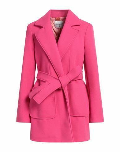 Front Street 8 Woman Coat Fuchsia Polyester Cover