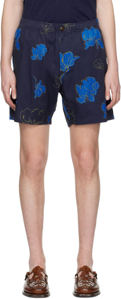 Saturdays NYC Blue Sig Zane Edition Ambrose Mānoa Shorts Cover