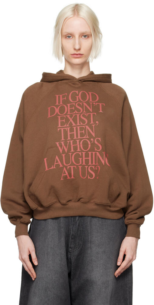 Praying Brown 'Who's Laughing' Hoodie Cover