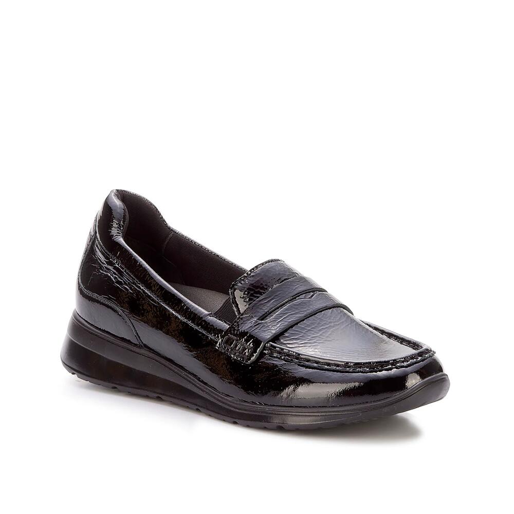 Ros Hommerson Extra Wide Width Dannon Penny Loafer | Women's | Black Cover