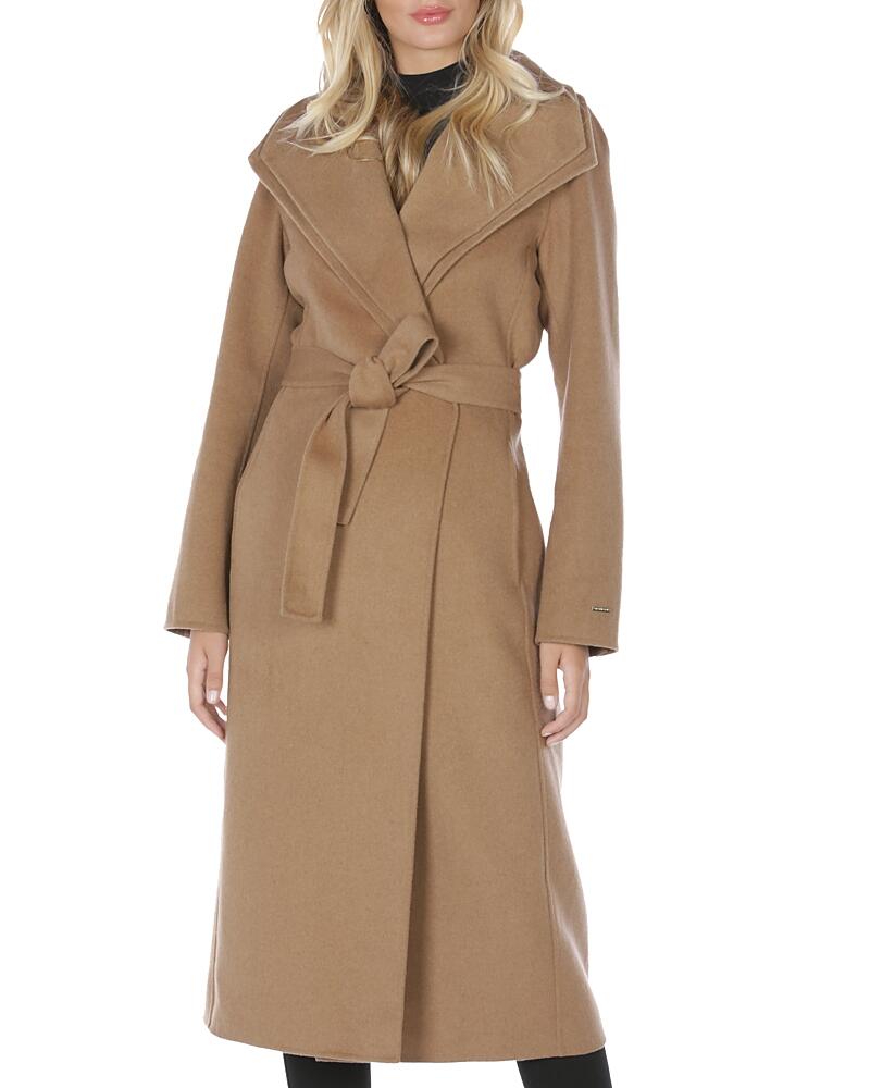 T Tahari Double-Face Wrap Coat Cover