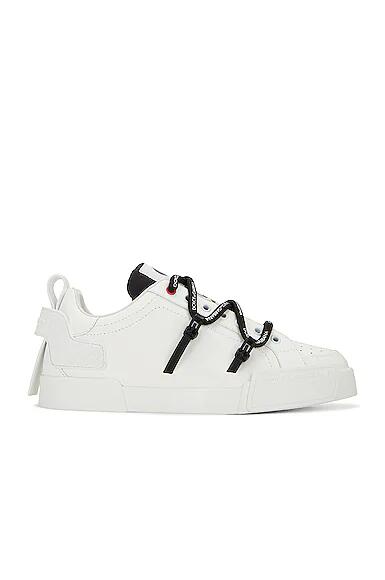 Dolce & Gabbana Sneaker Pelle in White Cover