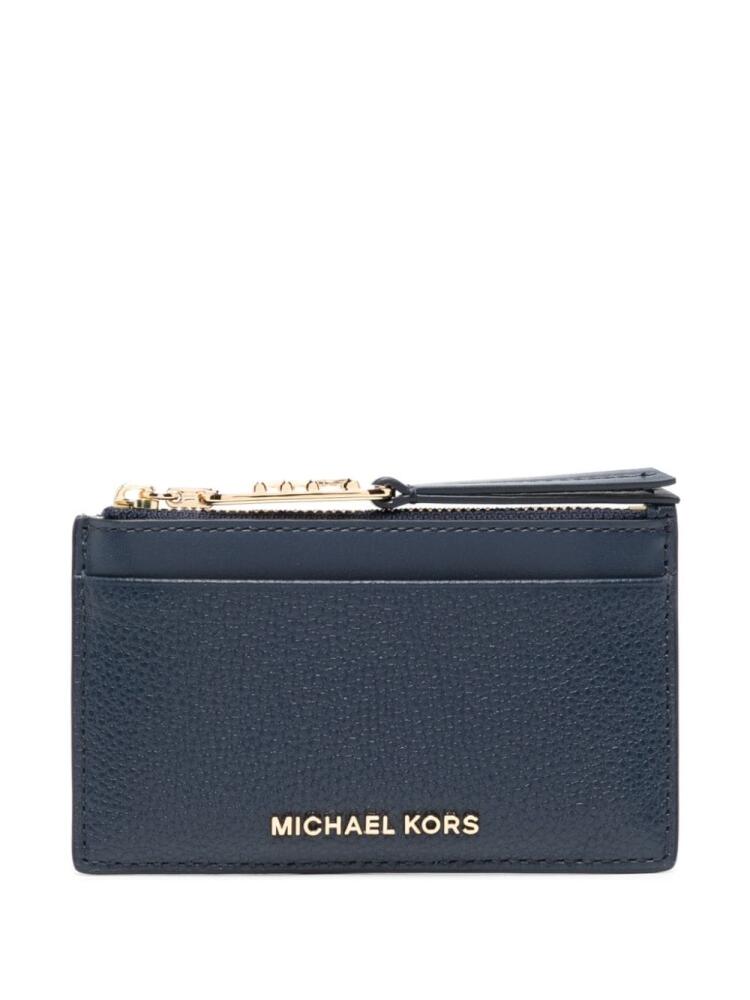 Michael Kors small Empire card holder - Blue Cover