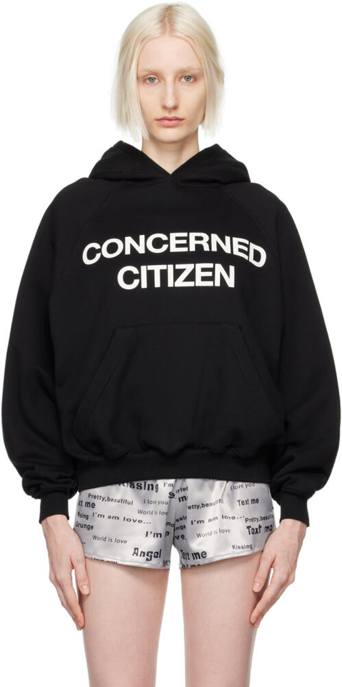 Praying Black 'Concerned Citizen' Hoodie Cover