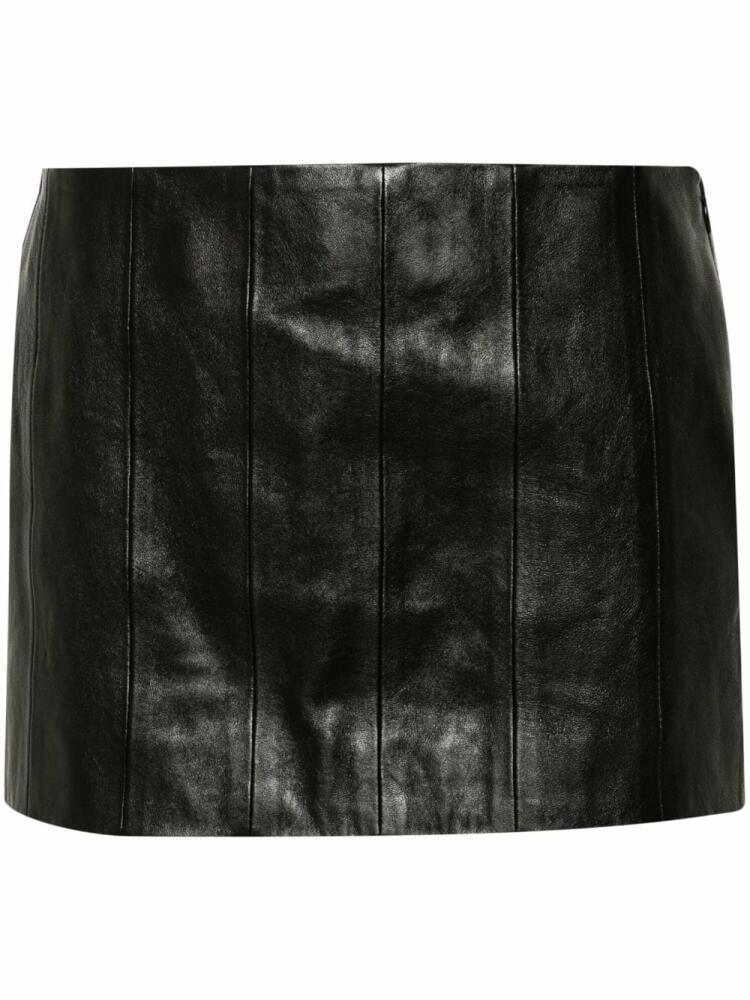 KHAITE Meelar mini skirt - Black Cover