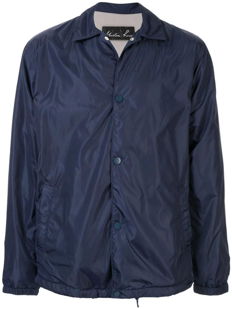 Martine Rose snap button jacket - Blue Cover