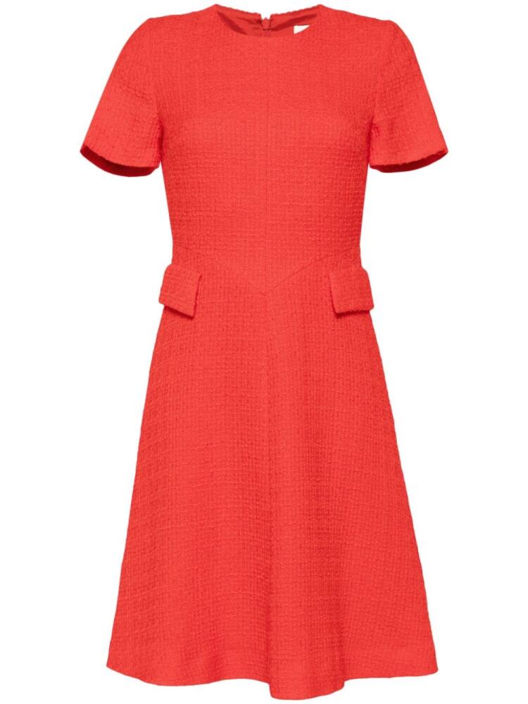 JANE Solange tweed minidress - Red Cover