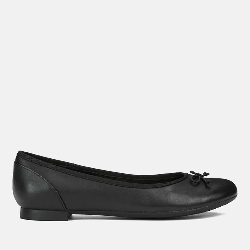 Clarks Women's Couture Leather Ballet Flats - Black Cover