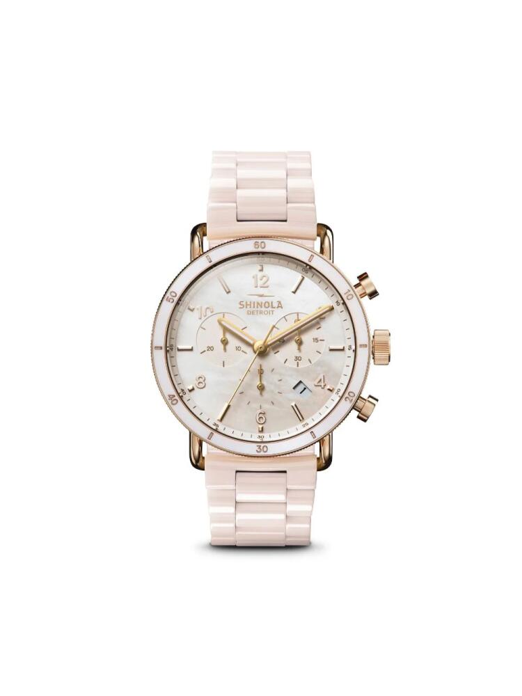 Shinola The Canfield Sport 40mm - White Cover