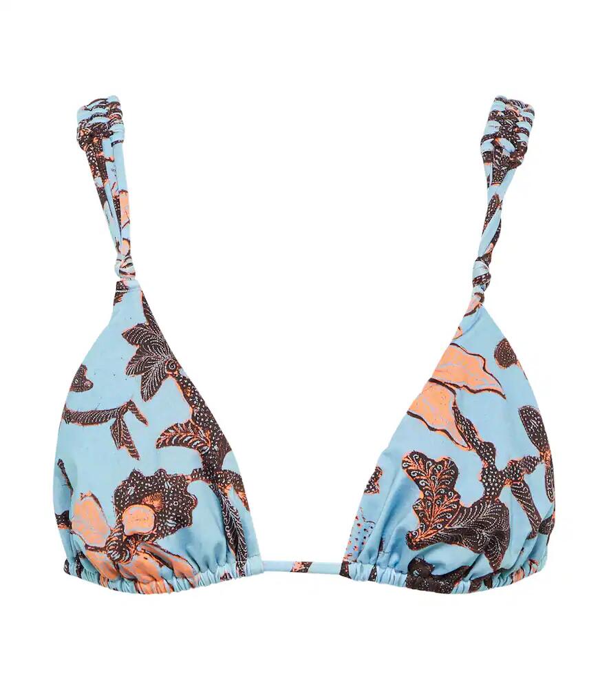 Ulla Johnson Catalina floral bikini top Cover