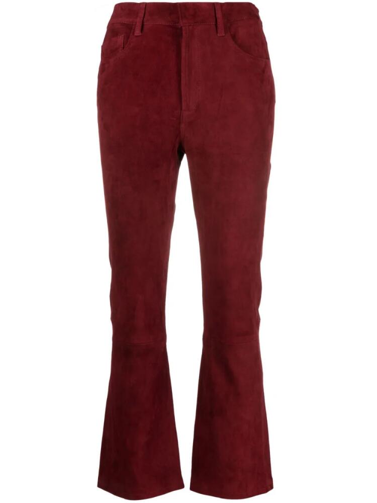 PAULA flared suede trousers Cover