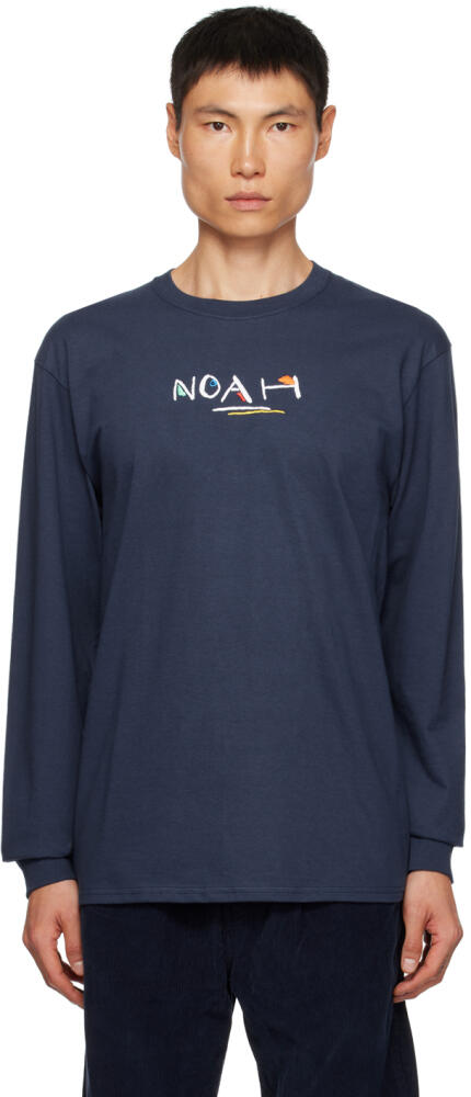 Noah Navy Painter Long Sleeve T-Shirt Cover