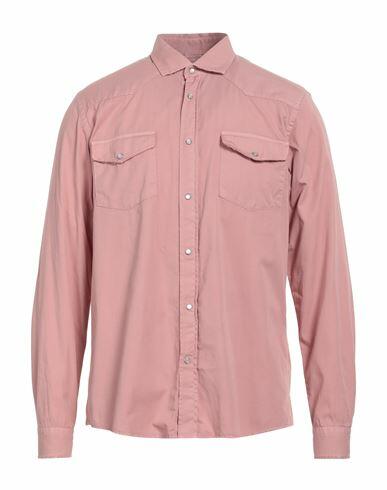 Stilosophy Man Shirt Pink Cotton Cover