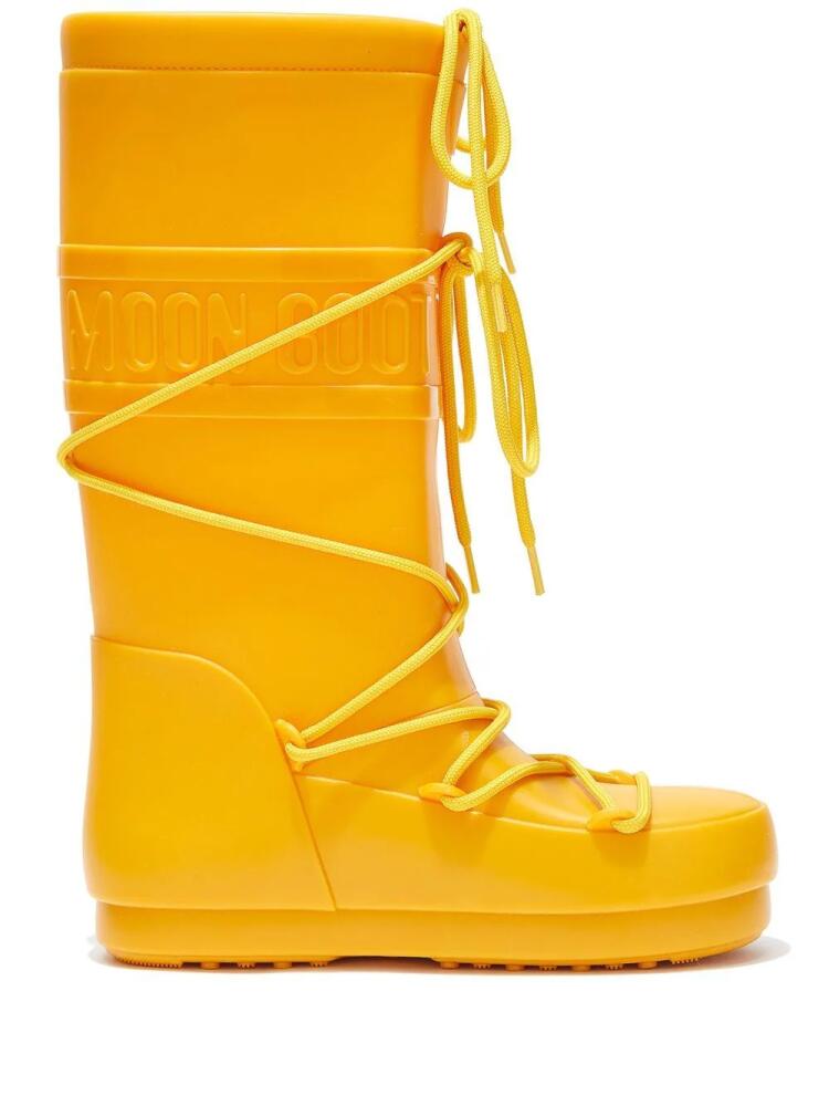 Moon Boot Icon rain boots - Yellow Cover