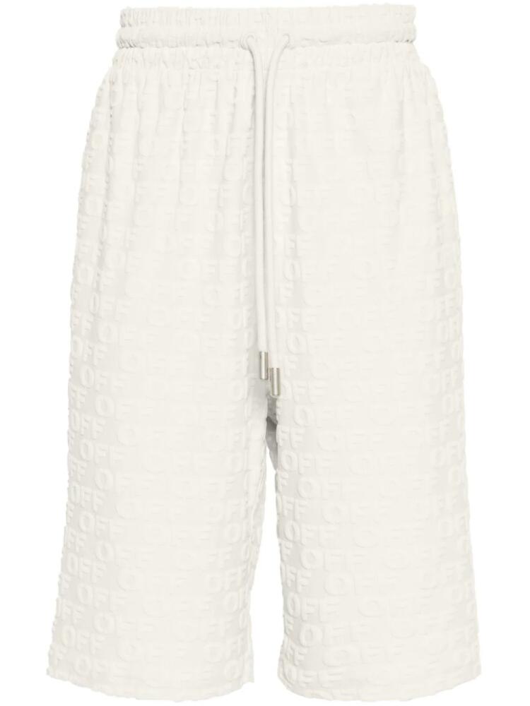 Off-White Terry Bowling shorts - Neutrals Cover