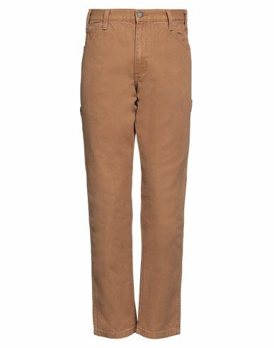 Dickies Man Pants Camel Cotton Cover