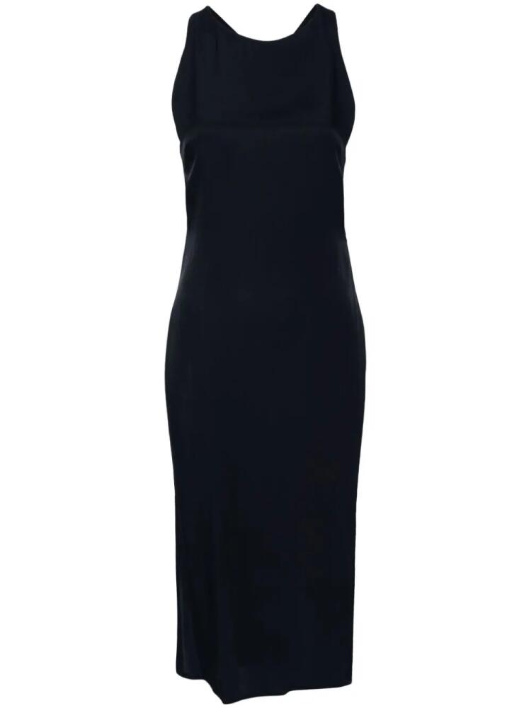 Gauchère sleeveless midi dress - Blue Cover