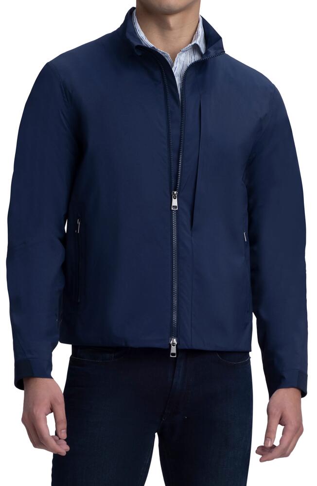 Bugatchi Water Resistant Bomber Jacket in Navy Cover