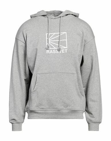 Rassvet Man Sweatshirt Grey Cotton Cover