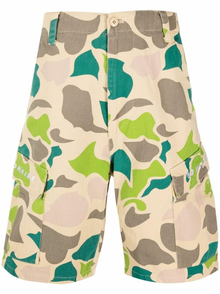 Billionaire Boys Club camouflage-print cargo shorts - Neutrals Cover