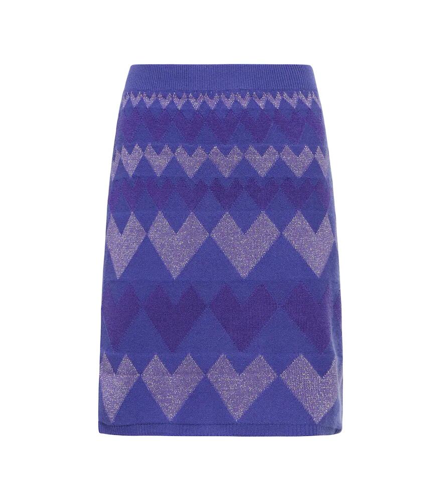 Diane von Furstenberg Ariella jacquard wool-blend miniskirt Cover