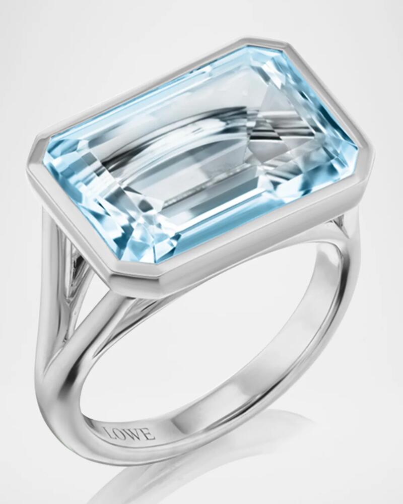 Sheryl Lowe Sterling Silver Plain Sky Topaz Joni Ring Cover