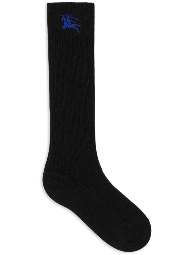 Burberry EKD ribbed socks - Black Cover