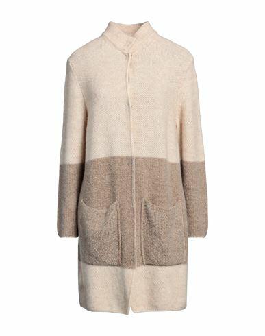 Gran Sasso Woman Cardigan Beige Alpaca wool, Virgin Wool, Polyamide Cover