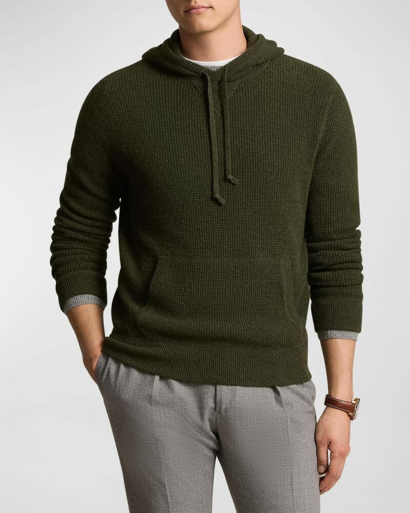 Polo Ralph Lauren Men's Washable Cashmere Hooded Sweater Cover