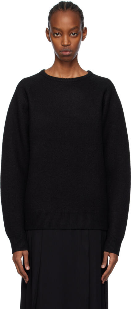 TOTEME Black Crewneck Sweater Cover