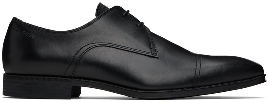 BOSS Black Leather Lace-Up Derbys Cover